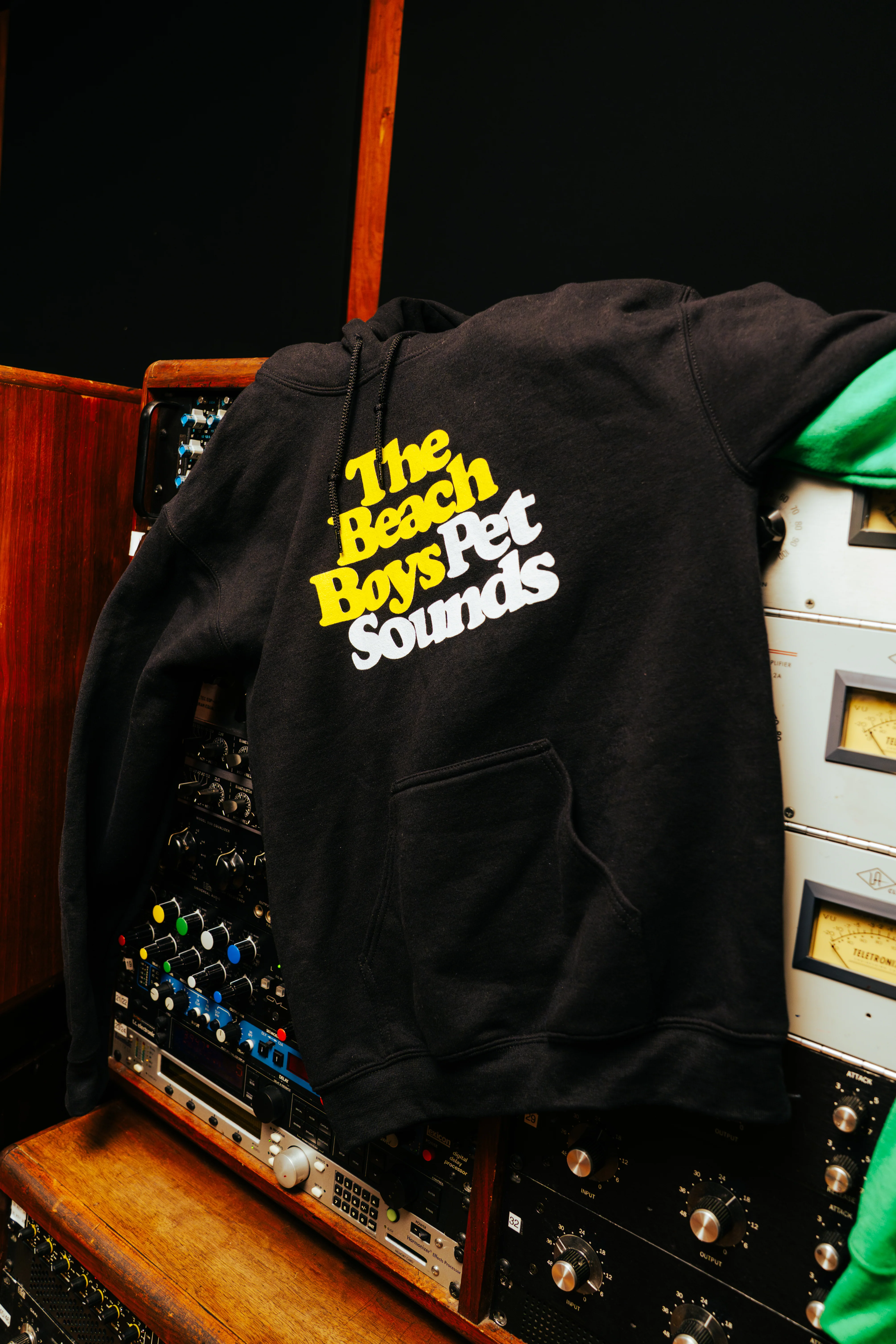 Pet Sound Logo Black Hoodie - Image 2
