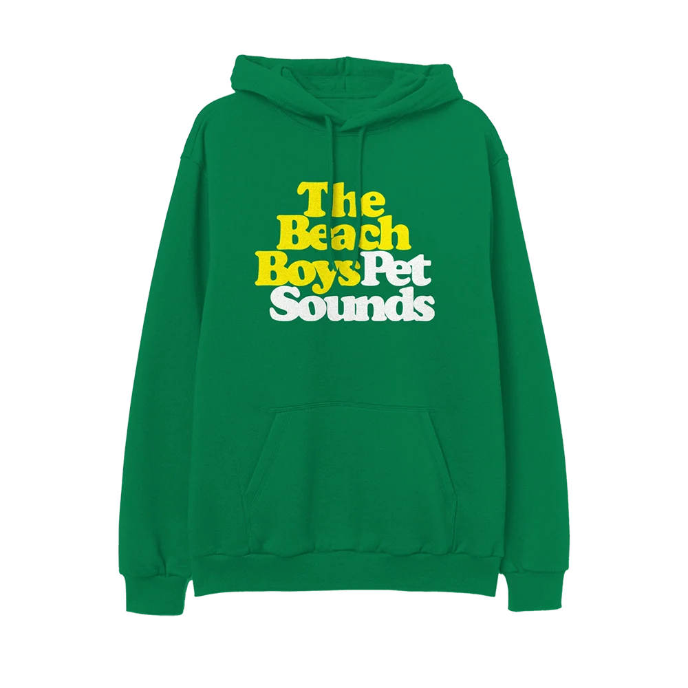 Pet Sounds Logo Green Hoodie