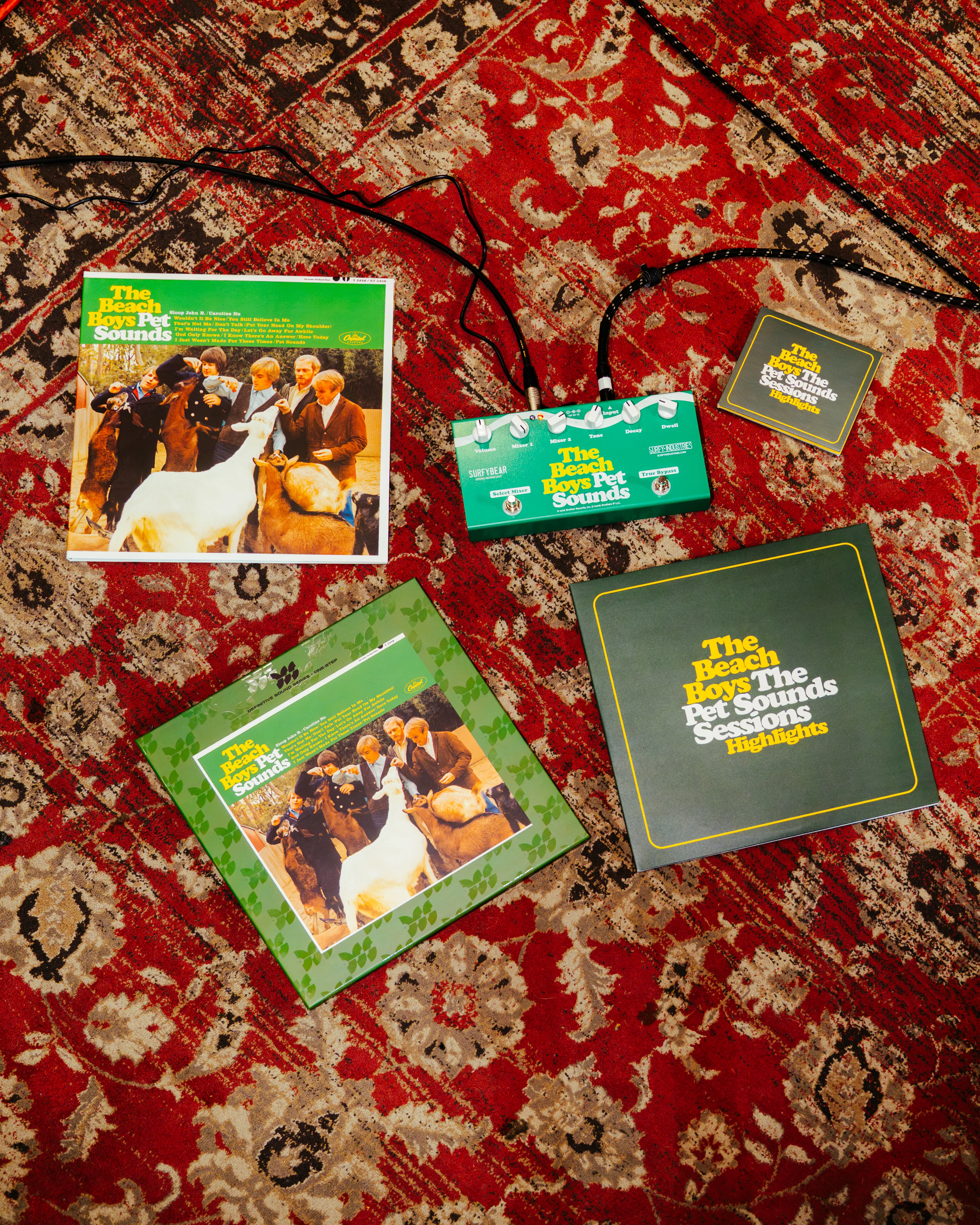 The Beach Boys - The Pet Sounds Sessions Highlights White / Green Splatter 2LP - Image 5